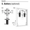 Porte menu extérieur 4xA4 - LED 