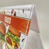 Chevalet porte menu de table plexiglas 2xA4 